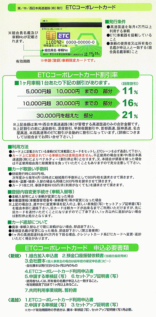 ETCコーポレートカード